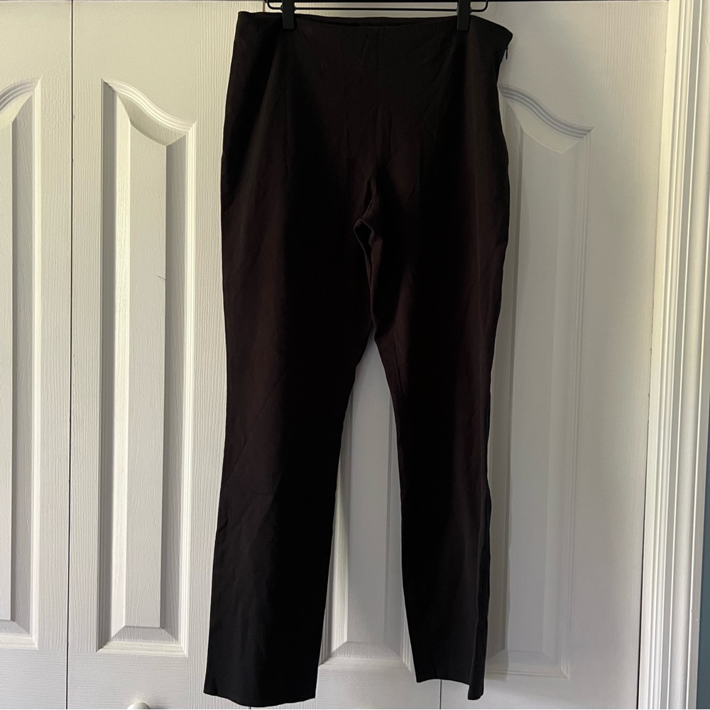 Elie Tahari Black Straight-Leg/Legging Dress Pants Size 12